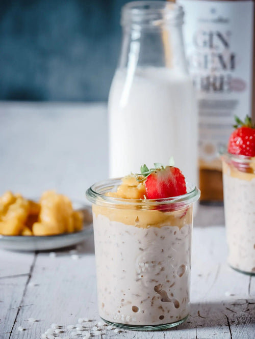 Une recette de riz au lait aux saveurs tropicales avec de la mangue et Le Gingembre