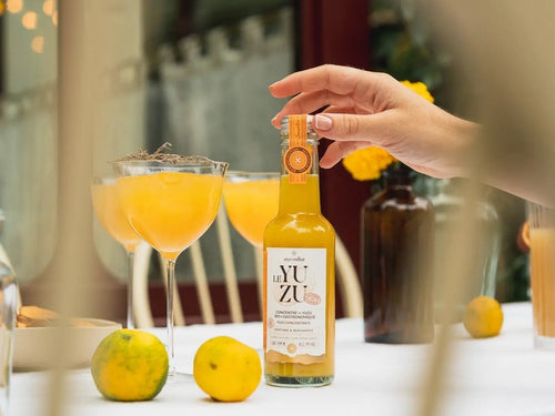 Concentré à Diluer BIO au Yuzu Alain Milliat, une base cocktail naturelle et intense