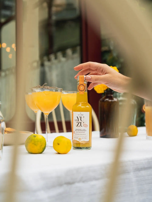 Concentré à Diluer BIO au Yuzu Alain Milliat, une base cocktail naturelle et intense