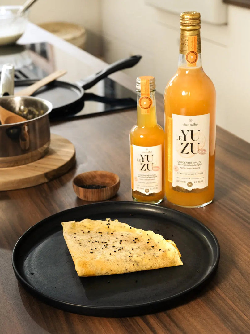 Chandeleur originale, la recette de crêpes au concentré yuzu