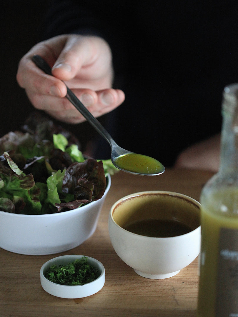 Vinaigrette-Tomate-Verte-et-Xérès Alain Milliat