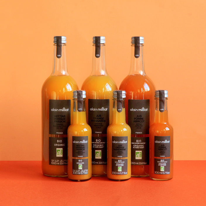 Les Jus & Nectars Bio Alain Milliat
