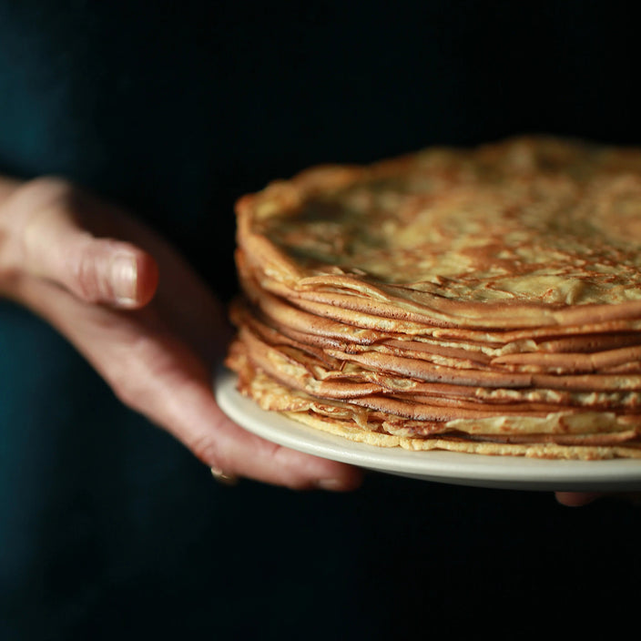 Crêpes Chandeleur faite par Alain Milliat