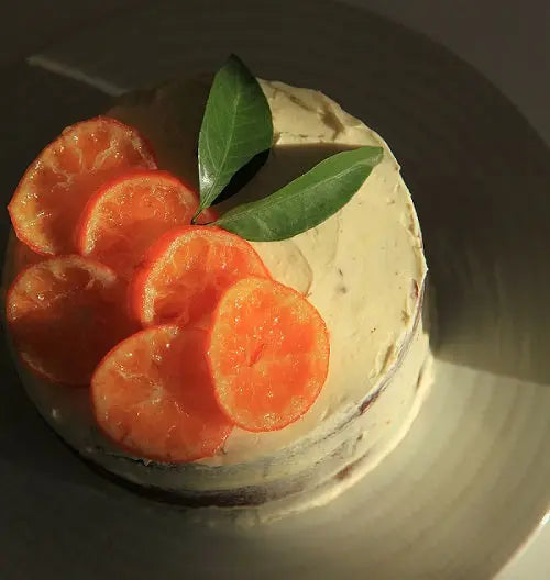Visuel du naked cake à la marmelade orange Alain Milliat 