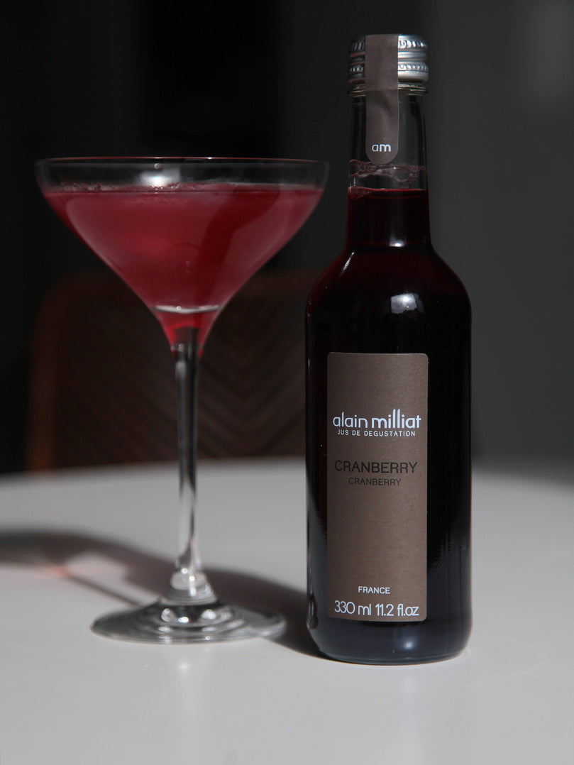Cointreaupolitain réalisé avec le Cranberry Alain Milliat