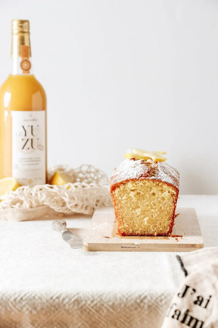 Une revisite du cake au citron grâce à une pointe de yuzu