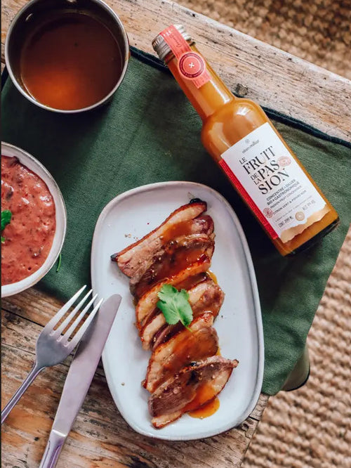 Le-Magret-de-canard-à-la-Passion-amp-Betterave Alain Milliat