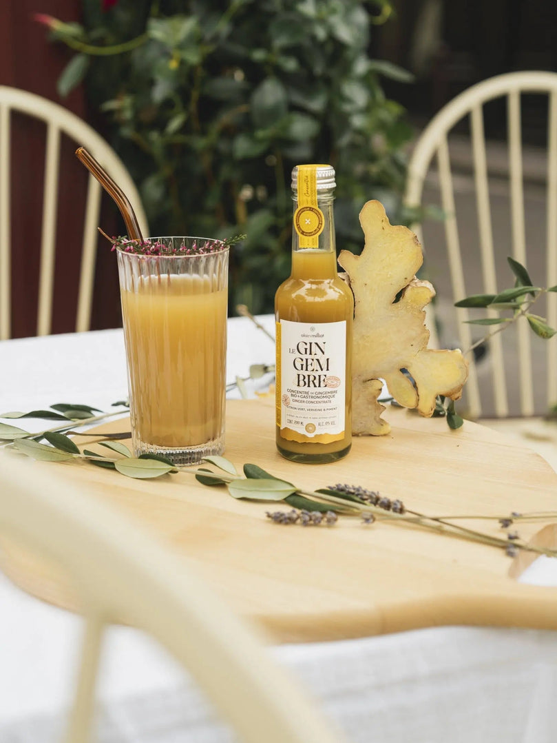 Simplement Le Gingembre et de l'eau pétillante