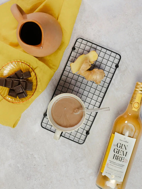 chocolat chaud noir au gingembre Alain Milliat