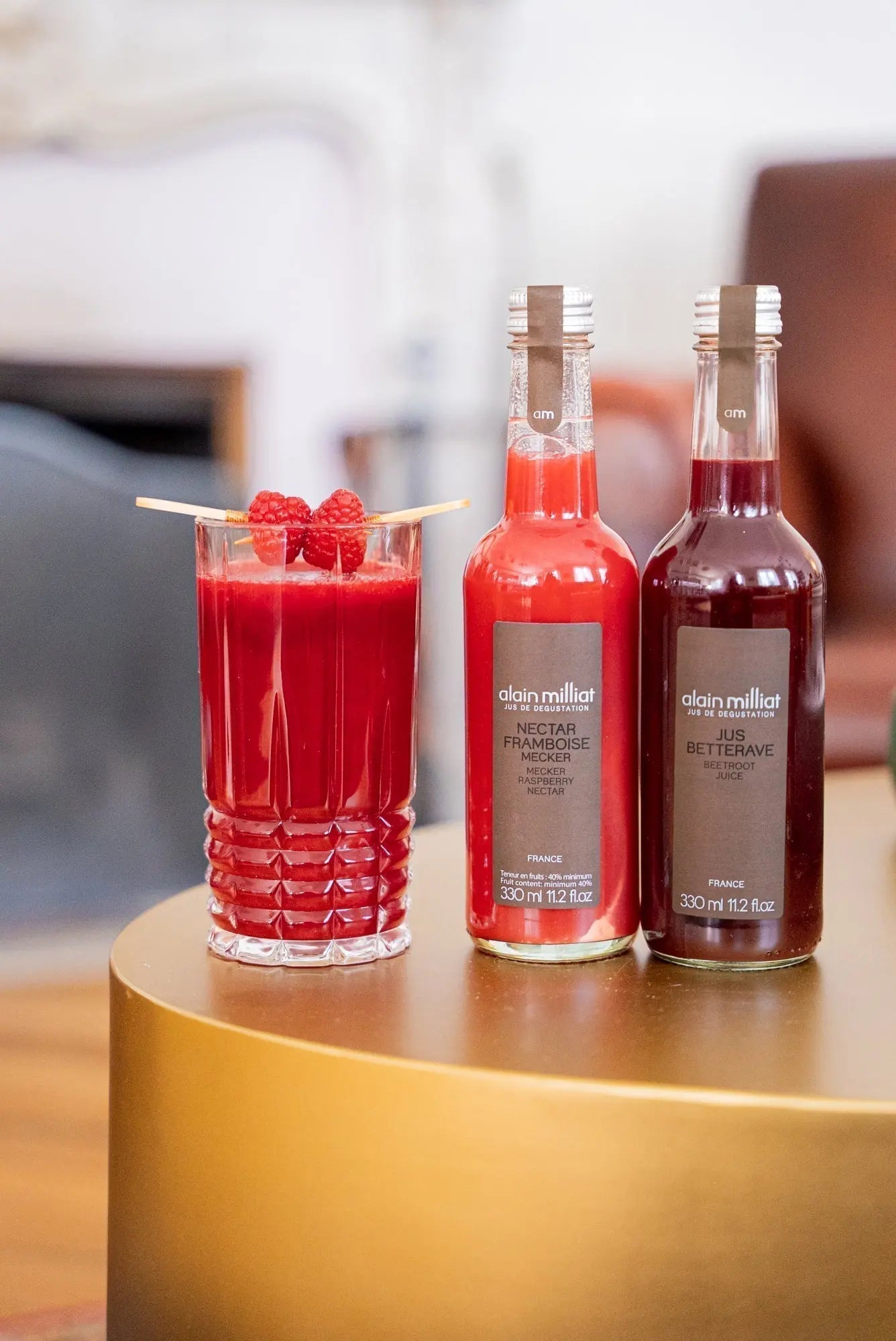 Le rouge pétillant : un mocktail singulier - Alain Milliat