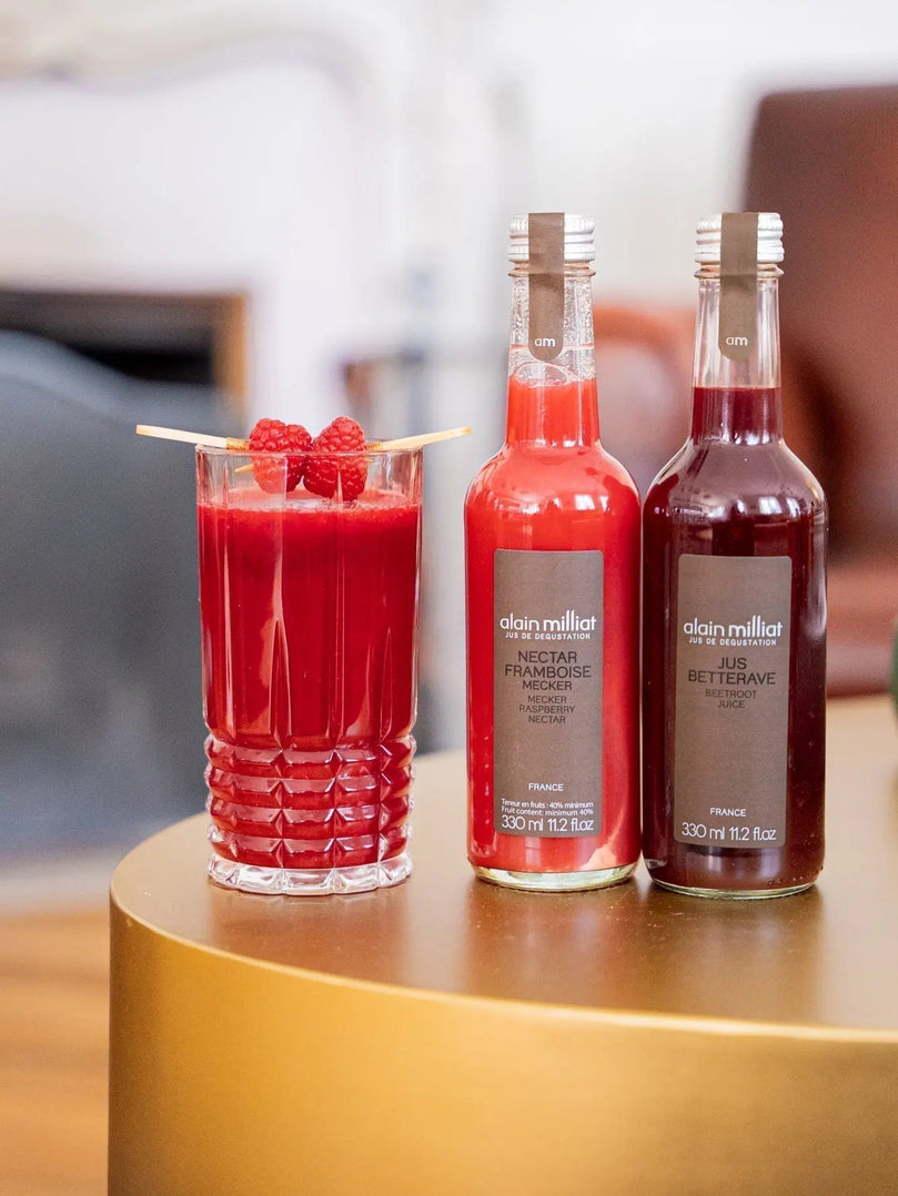 Le-rouge-pétillant-un-mocktail-singulier Alain Milliat