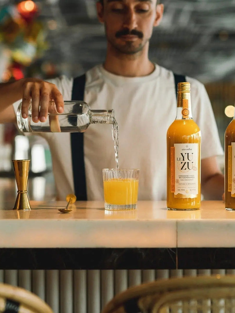 Simplement du Yuzu et de l'eau pétillante