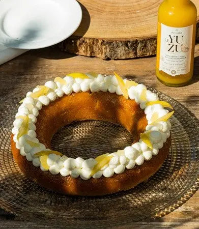Une revisite du baba au citron, yuzu et bergamote par la pâtissière Nina Métayer