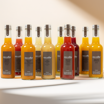 Jus et nectars haut de gamme par Alain Milliat