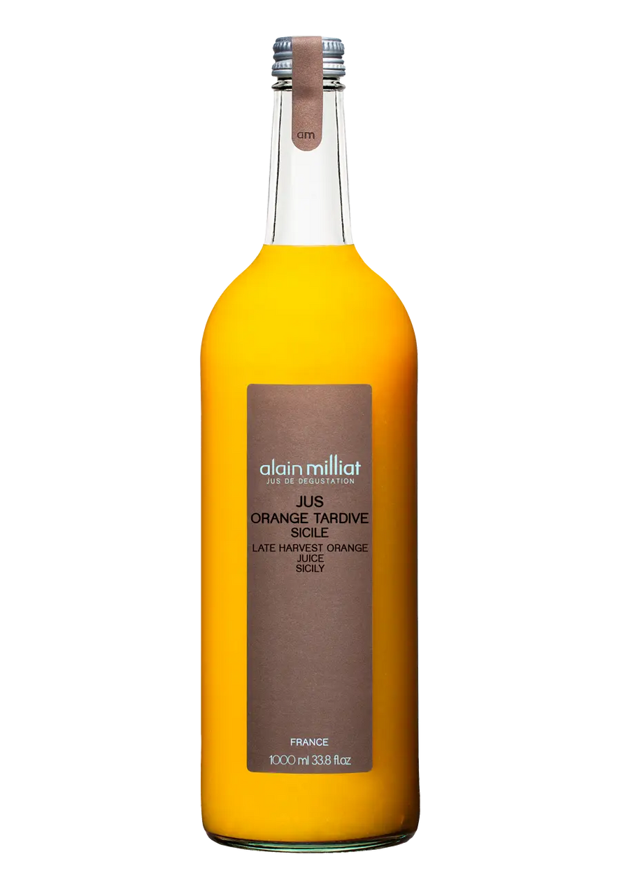 Jus Orange Tardive Sicile Alain Milliat