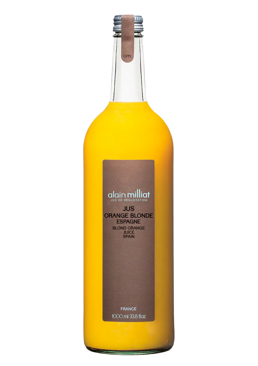Jus Orange Blonde Espagne Alain Milliat
