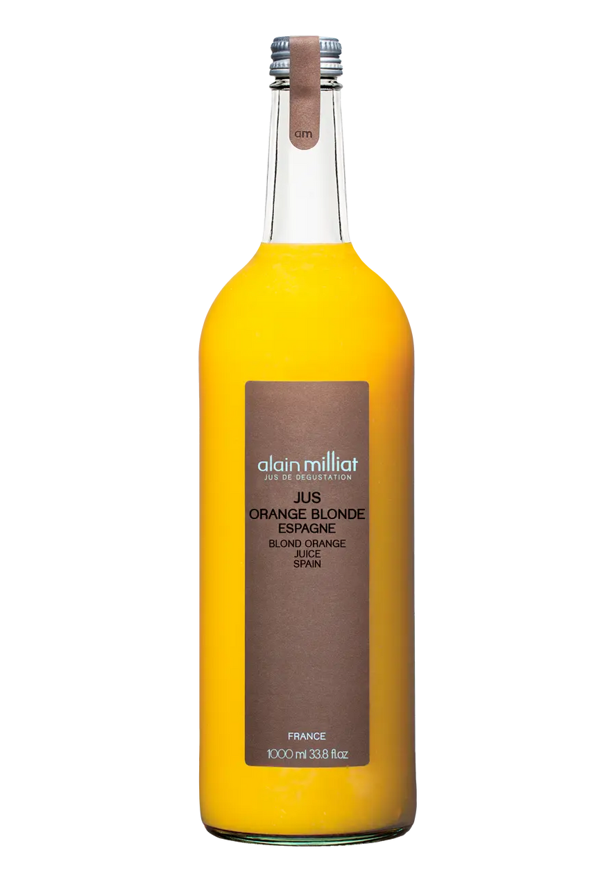Jus Orange Blonde Espagne Alain Milliat