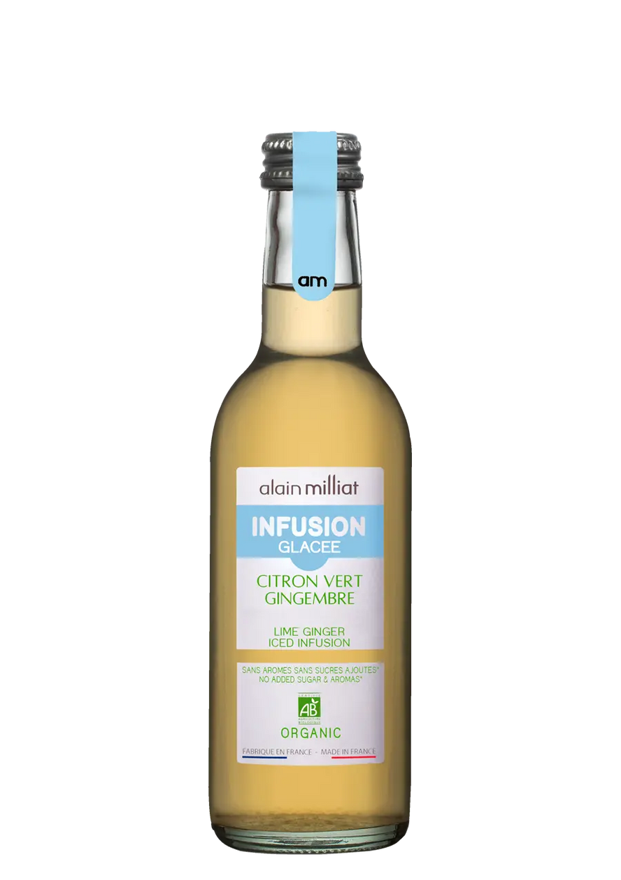 Infusion Glacée Gingembre Citron Vert Alain Milliat