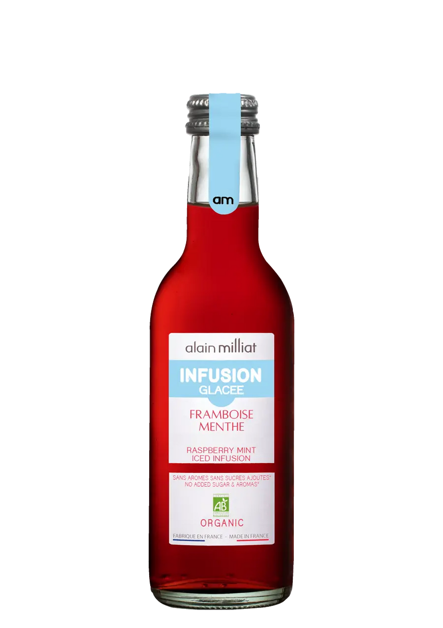 Infusion Glacée Framboise Menthe Alain Milliat