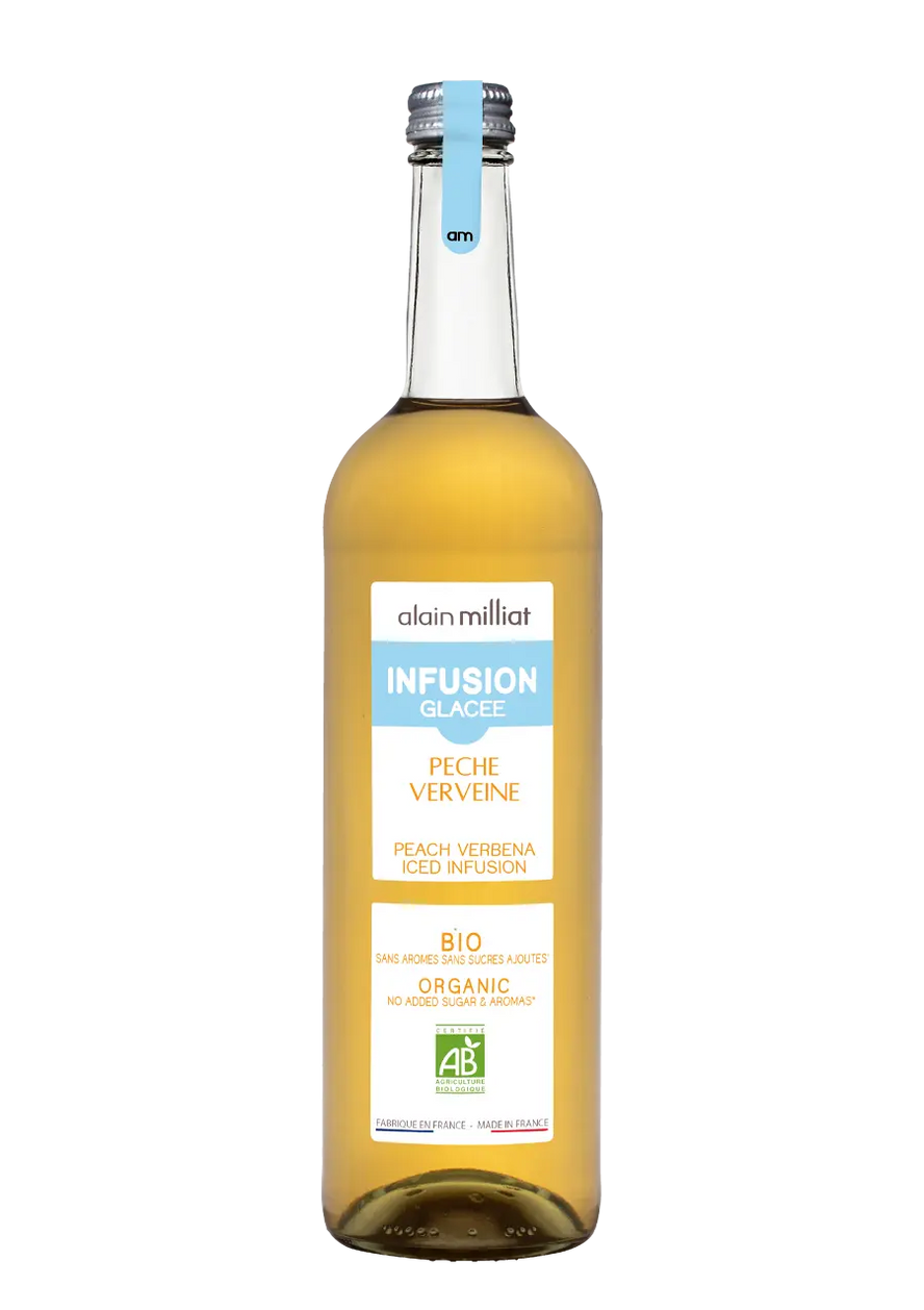 Infusion Glacée Pêche Verveine Alain Milliat