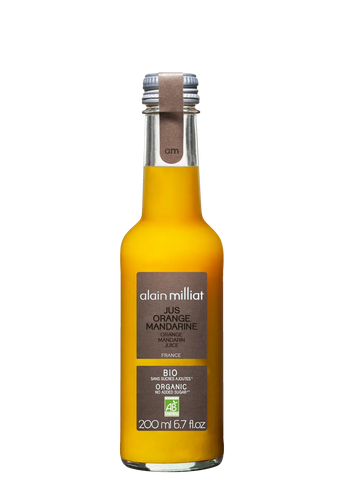 Jus Orange Mandarine Bio Alain Milliat
