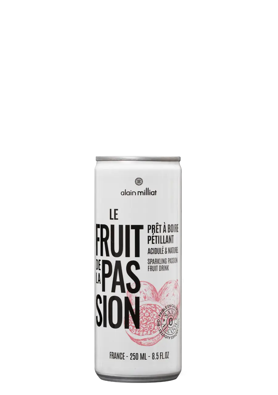 LE FRUIT DE LA PASSION - PRÊT À BOIRE BIO 25CL - CANETTE Alain Milliat