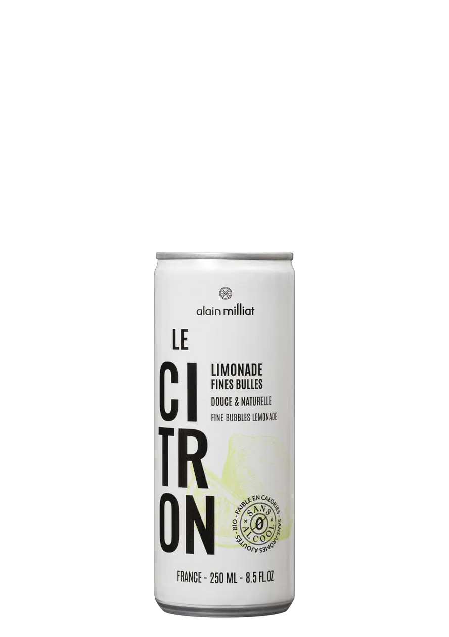 Limonade Le Citron <p> en Canette </p> Alain Milliat