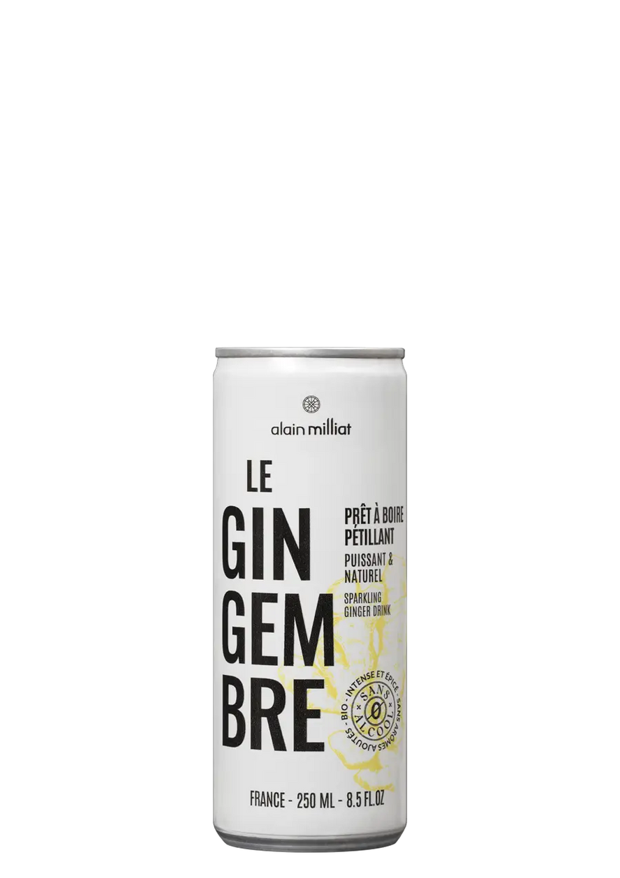 Prêt A Boire Le Gingembre <p> en Canette </p> Alain Milliat