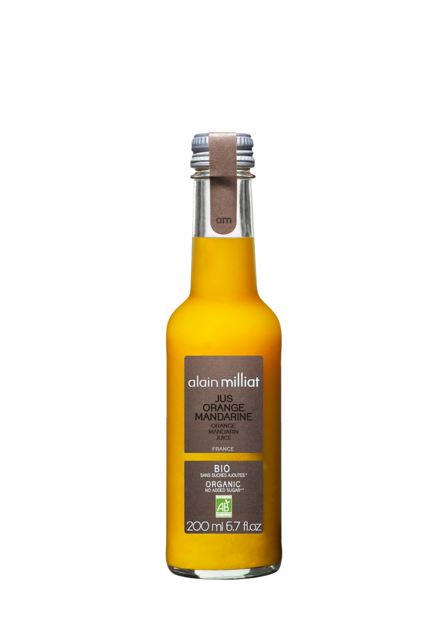 Jus Orange Mandarine Bio Alain Milliat