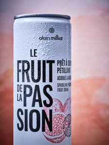 Prêt à boire Le Fruit de la Passion <p> en Canette </p> Alain Milliat